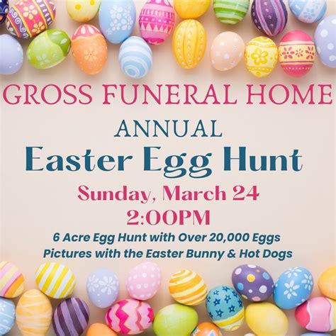 ? Gross Funeral Home's Annual Easter Egg Hunt!!, 120 Wrights St, Hot ...