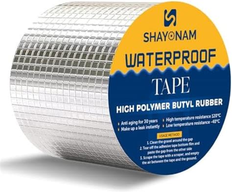 SHAYONAM (Pack 2 Super Strong Adhesive Waterproof tape Permanent Repair ...