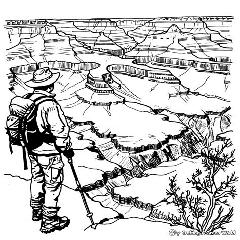 Grand Canyon Coloring Pages - Free & Printable!
