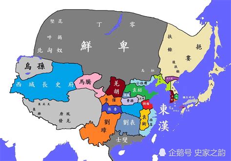 东汉末年地图势力-千图网