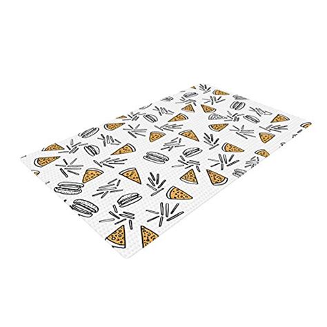 Buy KESS InHouse VN1037ADR02 Vasare Nar "Burgers & Pizza" Food Woven ...