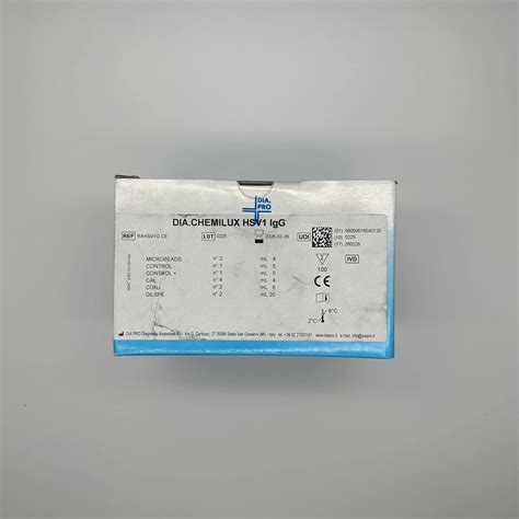 DIA.CHEMILUX HSV 1 IgG | Detección Automatizada De Anticuerpos IgG ...