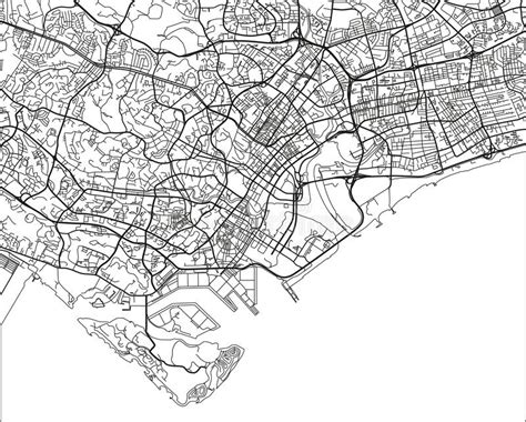 新加坡地图 向量例证. 插画 包括有 新加坡地图 - 31037317