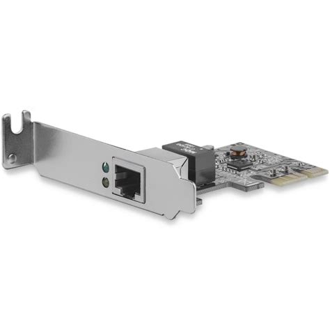 ST1000SPEX2L StarTech.com | StarTech.com 1 Port PCIe RJ45 Network Card ...