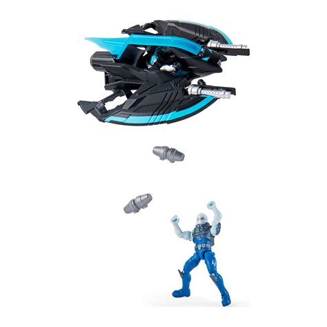 Batman Bat-Tech Flyer with 4-inch Exclusive Mr. Freeze and Batman ...