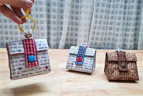 Image result for Mini Crochet Keychain Purse Tutorial