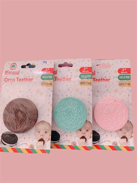 Oreo Shaped Baby Teether – Pretty Little Things