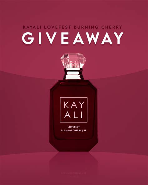 Lovefest Burning Cherry | 48 Eau de Parfum Kayali Fragrances аромат ...