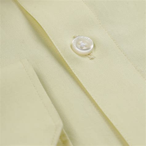 Lemon Light Yellow Coloured Formal Shirt For Men – Prime Porter