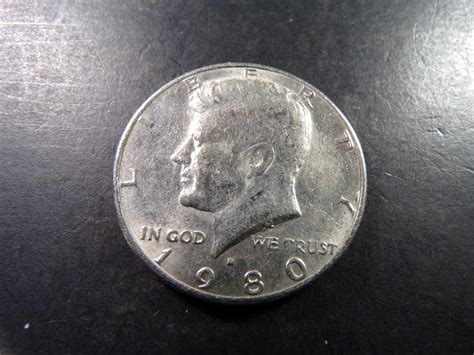 1980 Half Dollar Error List & Value