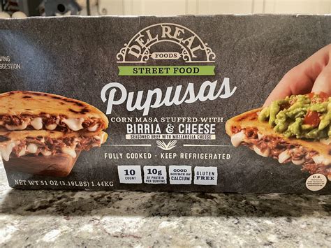Del Real Pupusas- sampled in store today and enjoyed for dinner tonight ...