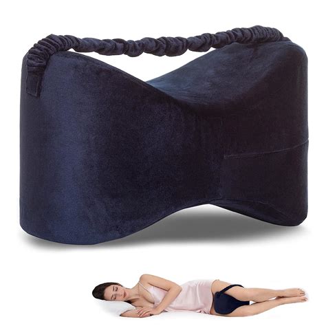 Knee Pillow for Side Sleepers | Orthopedic Leg Pillow for Sleeping ...