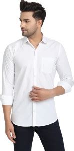Majestic Man Men Solid Casual White Shirt - Buy Majestic Man Men Solid ...