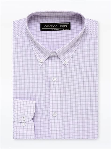edenrobe Men's Light Purple Shirt - EMTSI23L-50673 – edenrobe Pakistan