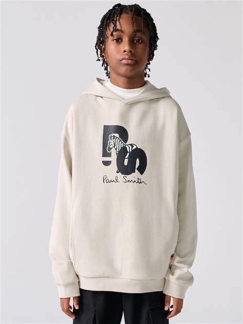 Buy Paul Smith Junior Stone Zebra Graphic Hoodie from Next India
