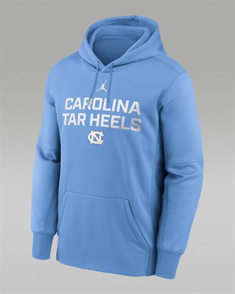 North Carolina Team Stacked Men’s Jordan Brand Therma College Pullover ...