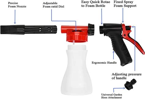 DPPL Car Wash Foam Gun Sprayer Car Foam Gun Foam Cannon India | Ubuy