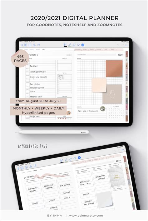 Free digital planner goodnotes 2021 2022 - tewsmommy