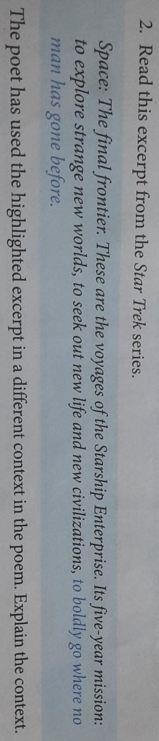 Answer the following questions in your own words about 2 to 3 lines ...