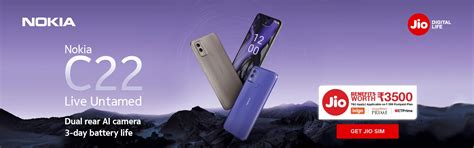 Get Partner Coupons with Jio Nokia C32 and C22 Offers