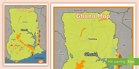 KS2 Ghana Display Map