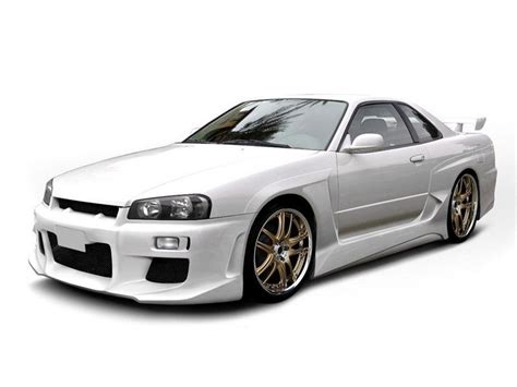 FRONT WIDE ARCHES NISSAN SKYLINE R34 GTT - AM Performance