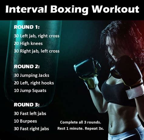 Boxing Training Workouts 的图像结果
