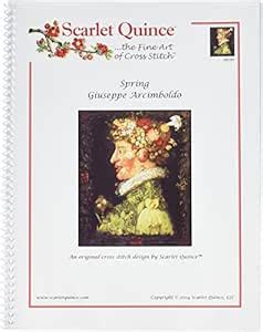 Scarlet Quince ARC001 Spring by Giuseppe Arcimboldo Counted Cross ...