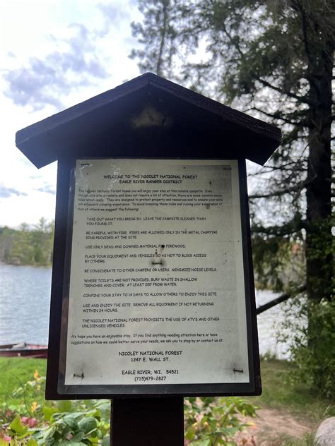 Woodbury Lake - Three Lakes, Wisconsin | Free Camping Near You