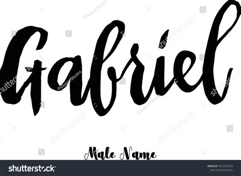 Gabriel In Cursive