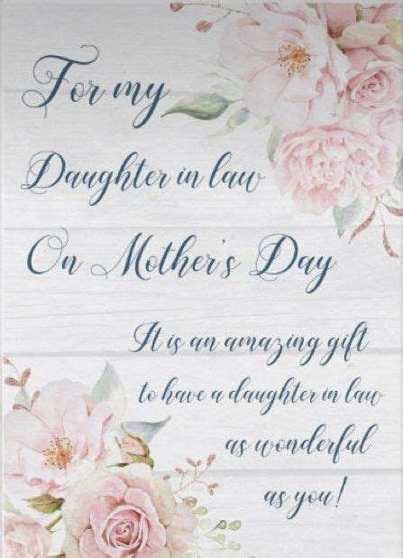 Heartwarming Mother's Day Quotes for Daughter-in-Law