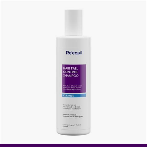 Buy Hair Fall Control Shampoo for Healthy Hair Online - Re'equil