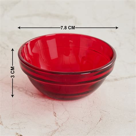 Buy Ananta Red Solid Metal T-Light Holder with Stand - Set of 5 from ...