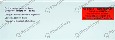 Betaloc 25 MG Tablet (30): Uses, Side Effects, Price & Dosage | PharmEasy