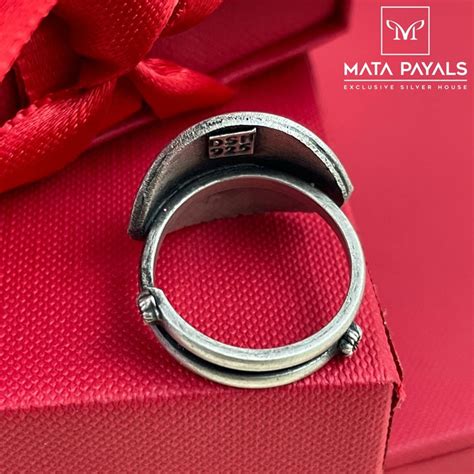 Oxidised Finger Ring – Matapayals