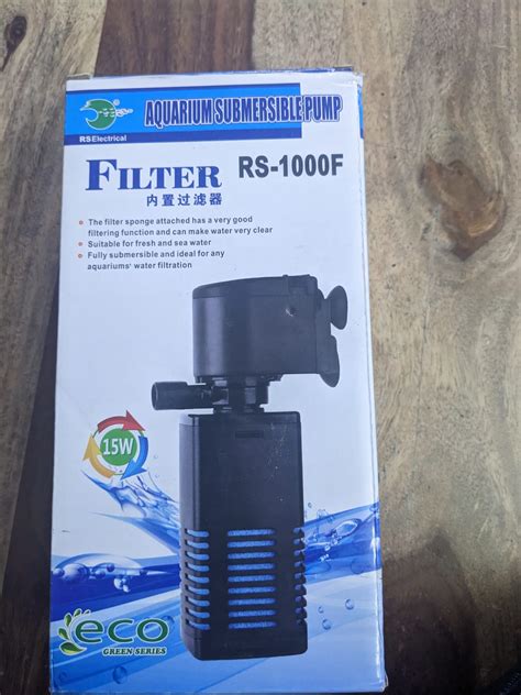 RS 1000F internal filter | Aquarium Aquascaping – Splashy Fin Aquarium