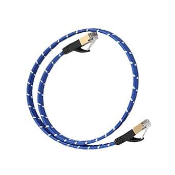 NYLSA Ethernet Cable,CAT7 LAN Network Cable RJ45 High Speed Patch Cord ...