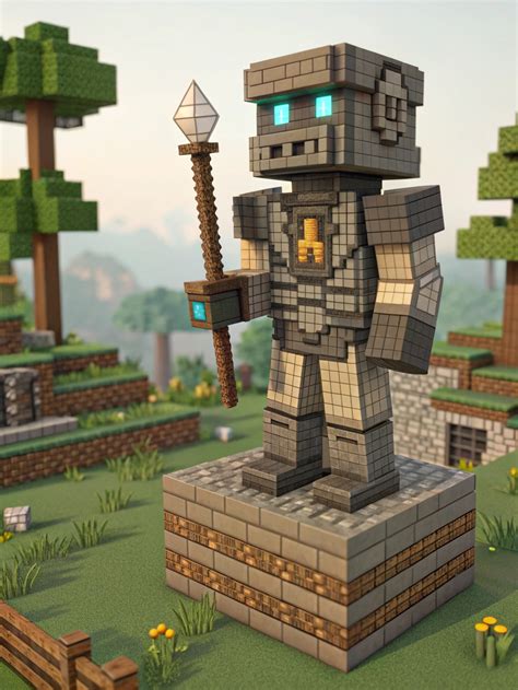 15 Minecraft Statue Ideas: Build Guide