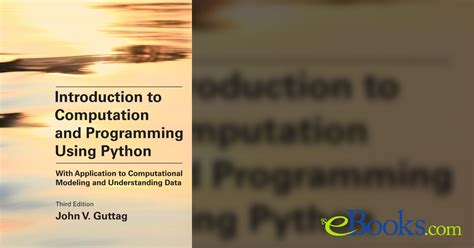Image result for Introduction to Computation and Programming Using Python Cover Pages