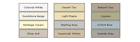 Image result for CertainTeed Monogram Siding Color Chart