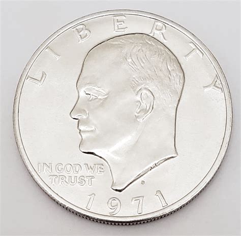 1971 D Dwight D. Eisenhower (IKE) Dollar Coin **FREE SHIPPING ...