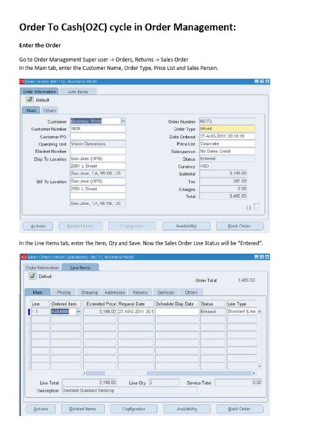 Image result for O2C Process Flow and Its Query