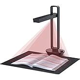 VIISAN Large Format Book & Document Scanner, Capture Size A2/A3, 26MP ...
