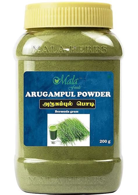 Buy MALA : Arugampul powder -200 gms | Bermuda powder | Cynodon ...