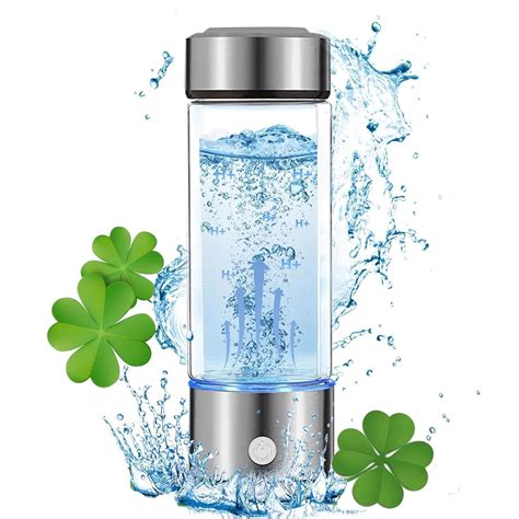 Portable Hydrogen Water Bottle Generator, Hydrogen Water Ionizer ...