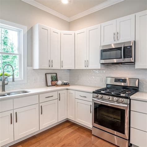 White Shaker Kitchen Cabinets - Clean, Bright Look for Your Home