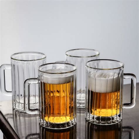 Freezable Beer Mugs Vintage Style – Borotech