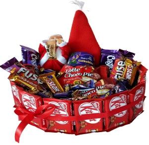 Cadbury Kitkat Gift Hamper For Christmas Celebration With Santa Claus ...