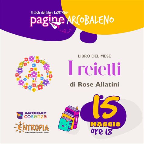 ? Pagine Arcobaleno ? il club del libro LGBTQIA+, Entropia DAM, Cosenza ...