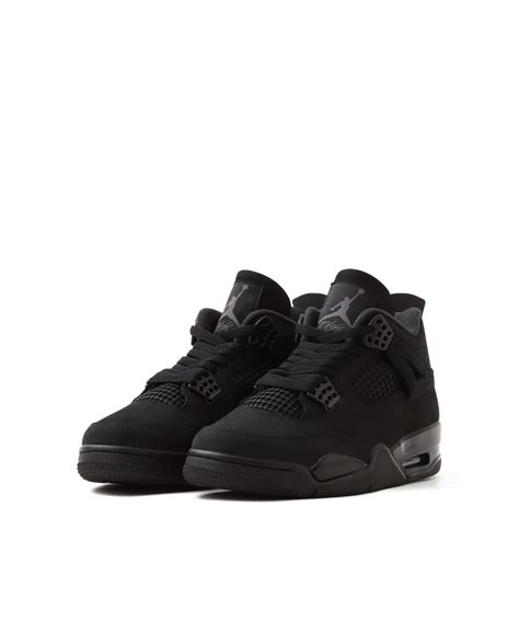 JORDAN BRAND AIR JORDAN 4 RETRO BLACK/BLACK-LT GRAPHITE（ジョーダンブランド エア ...